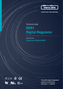 DER1 Digital Regulator