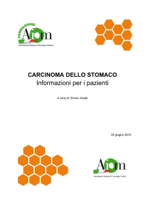 carcinoma dello stomaco