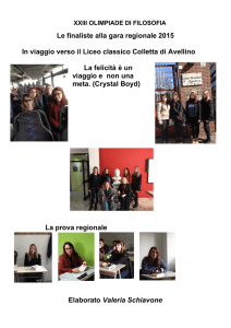 XXIII Edizione - Liceo Statale Regina Margherita
