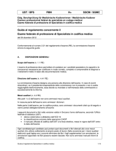 UST / BFS FMH H+ SSCM / SGMC Guida al