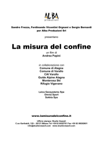 La misura del confine