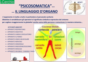 “psicosomatica”… - Dr.ssa Donatella Marchiori: Psicologa
