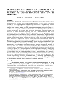 Pag. 97 LE PRESTAZIONI DEGLI ADDITIVI....