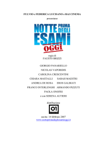 Scarica il pressbook completo di Notte prima degli esami