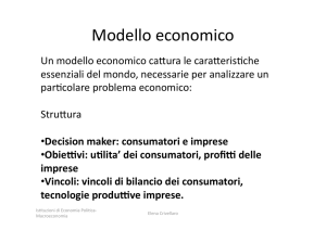 Modello economico