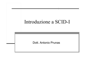 Introduzione a SCID-I - e-Learning
