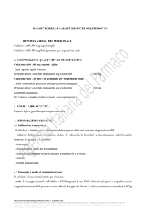 RIASSUNTO DELLE CARATTERISTICHE DEL PRODOTTO 1