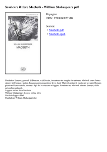 Scaricare il libro Macbeth - William Shakespeare pdf