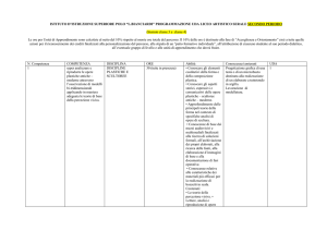 programmazione per uda liceo artistico serale secondo periodo