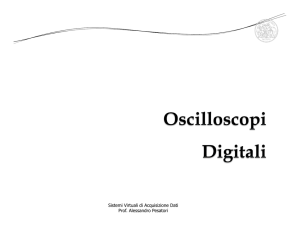 Oscilloscopio digitale