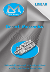 linear 20/s - Deserti Meccanica
