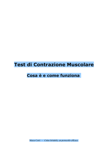 Test di Contrazione Muscolare
