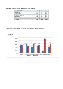 Relazione statistica a.a. 2014-2015