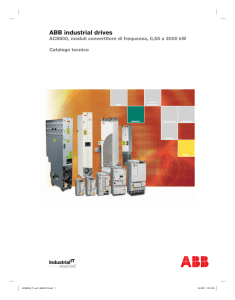 ACS800 drive modules, catalog