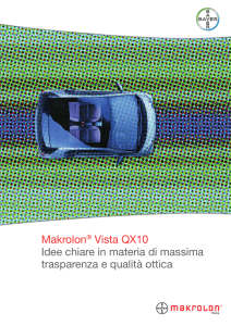 Makrolon® Vista QX10 Idee chiare in materia di massima