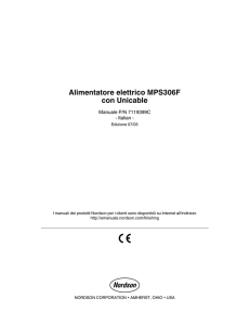 Alimentatore elettrico MPS306F con Unicable