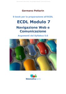 ECDL Modulo 7 - Mario Gentili