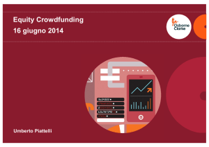 Equity Crowdfunding 16 giugno 2014