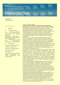 Newsletter - Società Italiana di Psicoterapia Medica