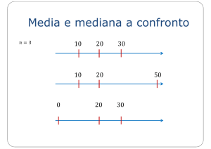 Media e mediana a confronto - imati-cnr