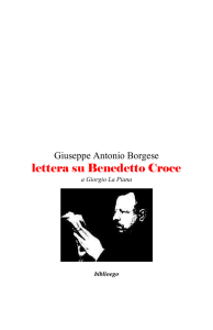 lettera su Benedetto Croce - Digilander
