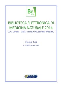 biblioteca elettronica di medicina naturale 2014