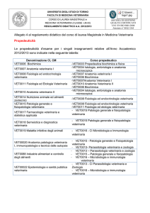 allegato 4 - propedeuticità - Corso di Laurea in Produzioni e