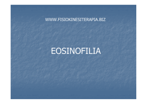 eosinofilia - Fisiokinesiterapia