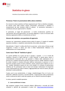 Statistica in gioco