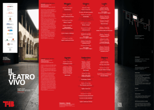 programma - Teatro Tascabile di Bergamo