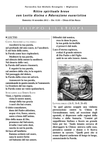 filippo e l`etiope - pagine personali di don amerigo carugno