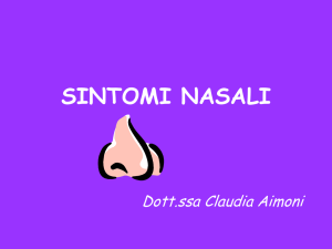 sintomi nasali