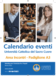 programma - Cattolicanews