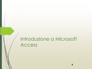 Access - Home page istituzione trasparente