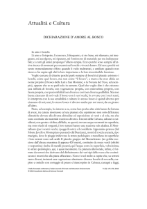 Attualità e Cultura - Accademia Italiana di Scienze Forestali