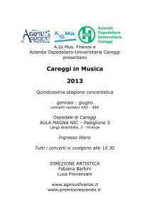 Scarica il libretto - A.Gi.Mus: associazione giovanile musicale