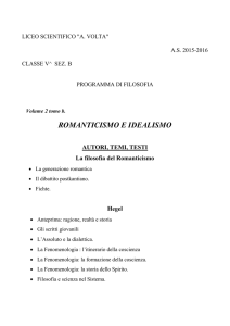 filosofia - Liceo Scientifico A. Volta – Foggia