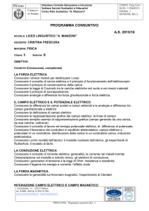 5 B - Frescura - Fisica - Liceo Linguistico "A.MANZONI"