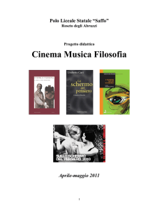 Cinema, Musica e Filosofia