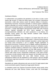 Lettera al Ministro Stefania Giannini - AEEE