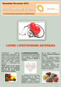 Newsletter novembre 2014: Capire l`ipertensione arteriosa
