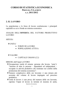 15. Il lavoro