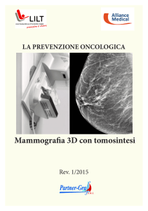 Mammografia 3D con tomosintesi
