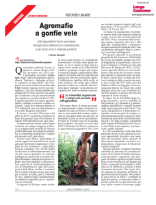 Mercato Italia Agromafie: Indagine sul lavoro sommerso in