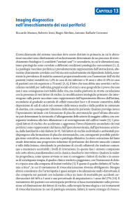 Imaging diagnostico nell`invecchiamento dei vasi periferici