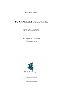 I CANNIBALI DELL`ARTE