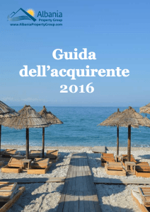 Buyer`s Guide 2016_IT - Albania Property Group