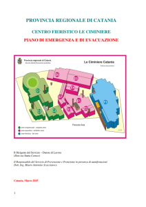 Piano di emergenza ed evacuazione