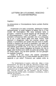 LETTERA 28a A FLAVIANO, VESCOVO DI COSTANTINOPOLI