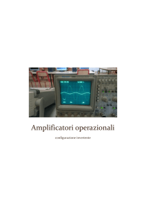 Amplificatori operazionali